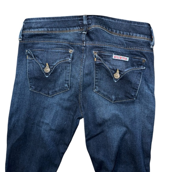 Hudson Collin Mid-Rise Flap Skinny Jean in Belf Women’s Size 29 - Picture 4 of 7